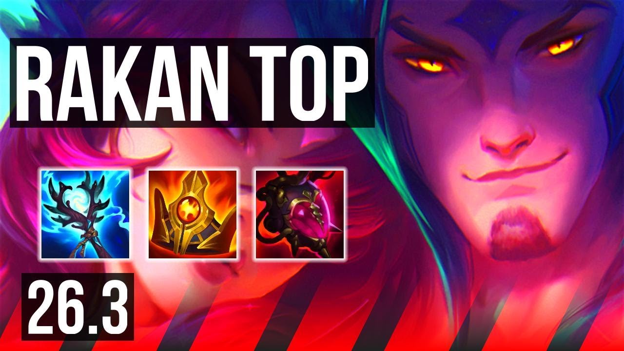 RAKAN vs YORICK (TOP) | Electrocute | NA Mestre | 26.3