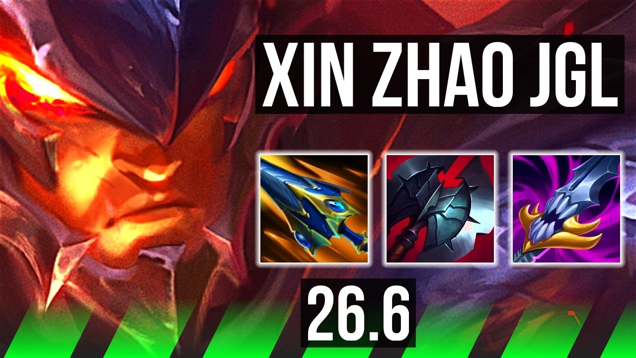 XIN ZHAO vs ZAAHEN (JGL) | EUNE Mestre | 26.6