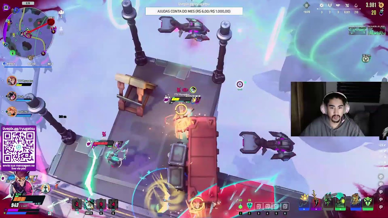 TREINANDO DE WUKONG 188/365 !pix !emote !donate !insta !discord !discordsupervivebr