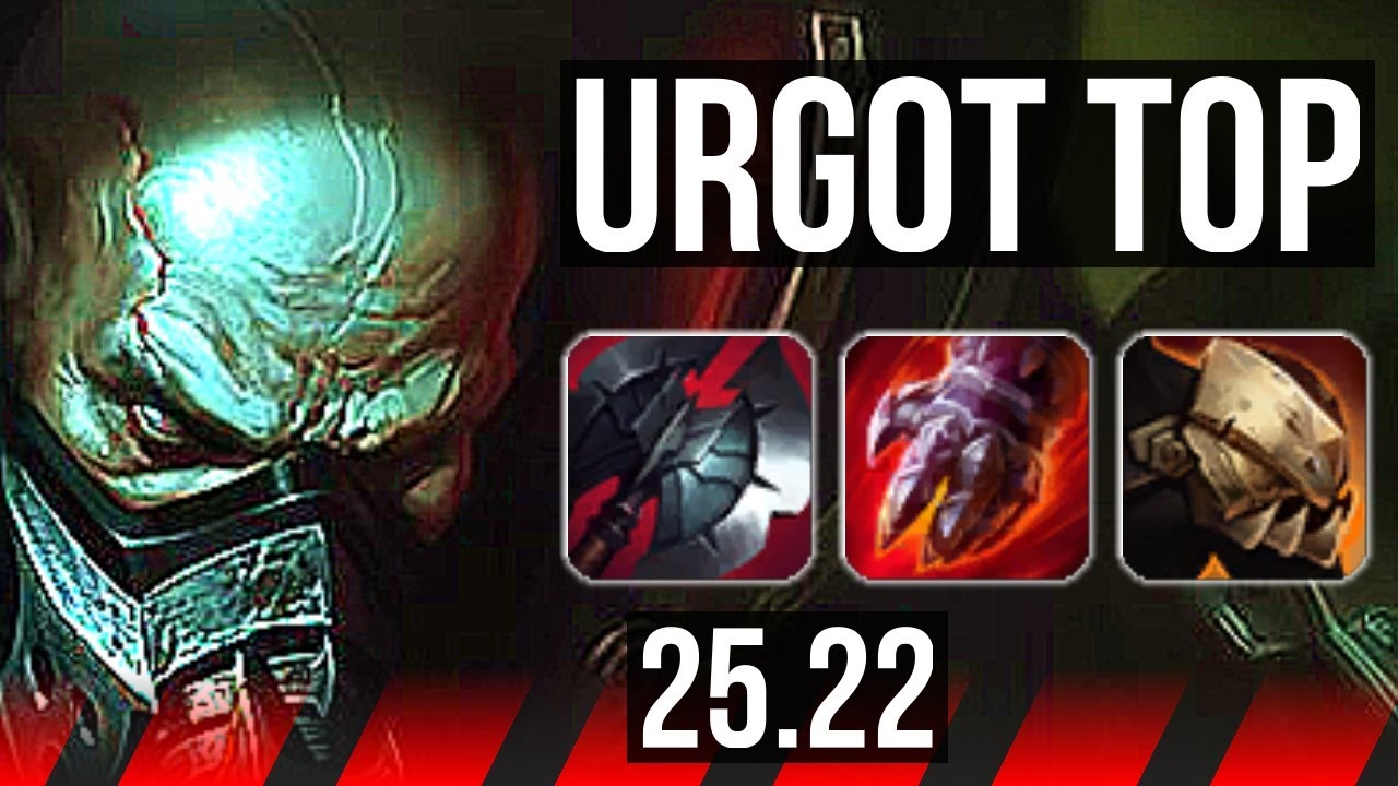 URGOT vs SETT (TOP) | 40k Dano | EUW Mestre | 25.22