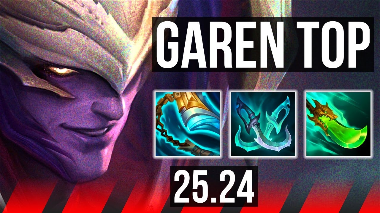 GAREN vs NASUS (TOP) | KR Mestre | 25.24
