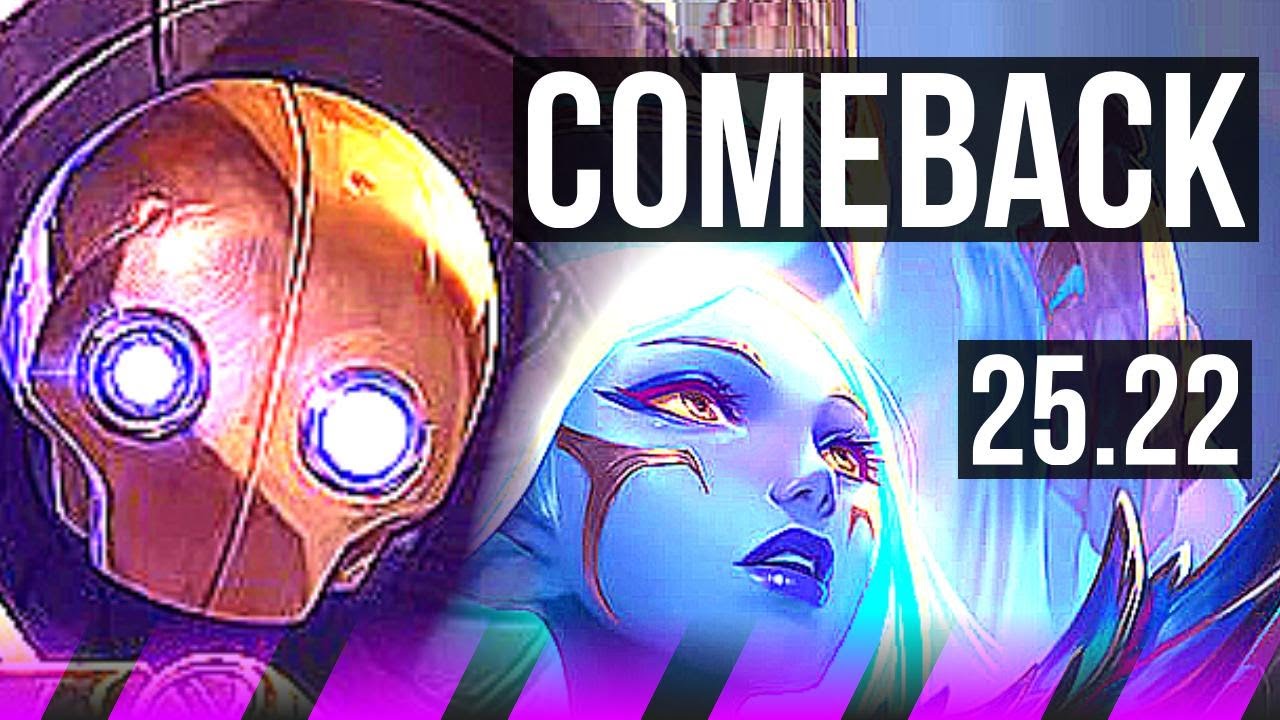 BLITZCRANK & Vayne vs SORAKA & Aphelios (SUP) | 20k Dano, Retorno, 500+ Jogos | EUW Mestre | 25.22