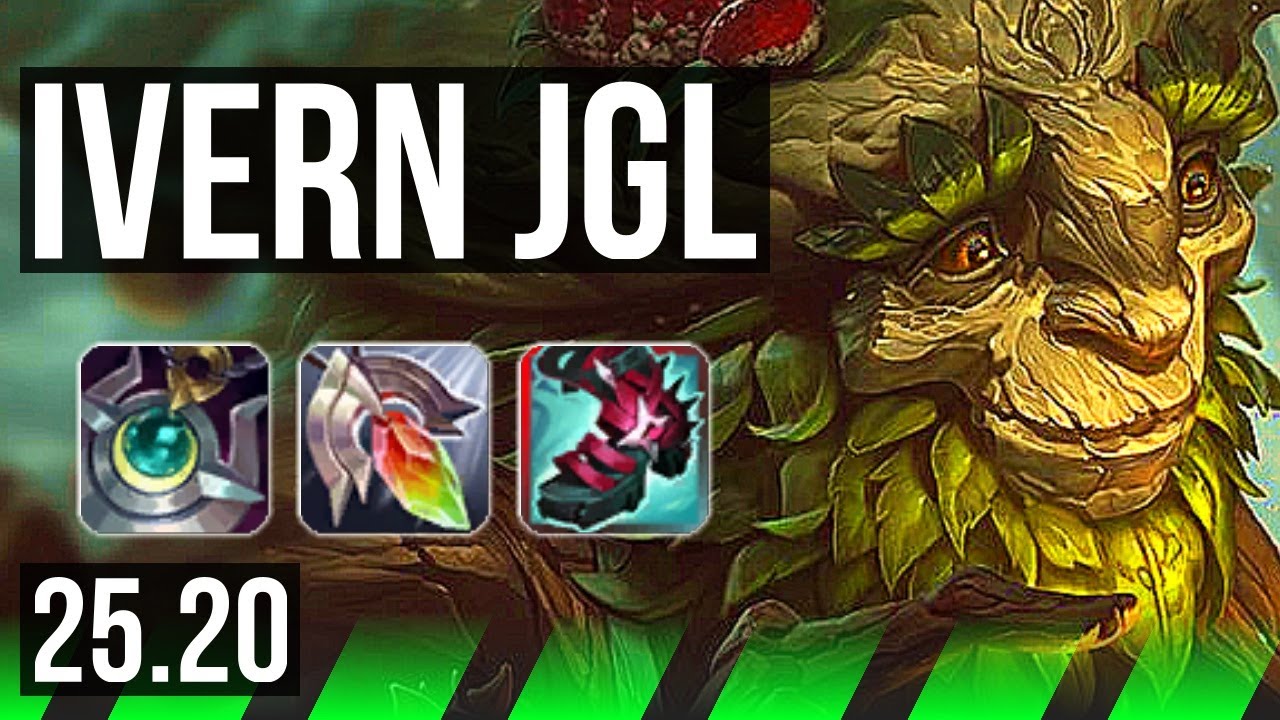 IVERN vs VOLIBEAR (JGL) | 500+ Jogos, Rank 12 Ivern | KR Grão-Mestre | 25.20