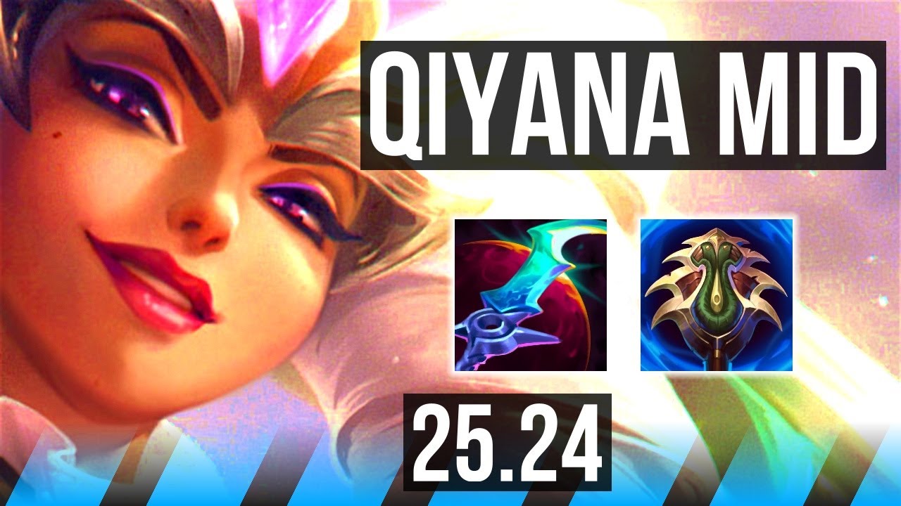 QIYANA vs IRELIA (MID) | KR Mestre | 25.24