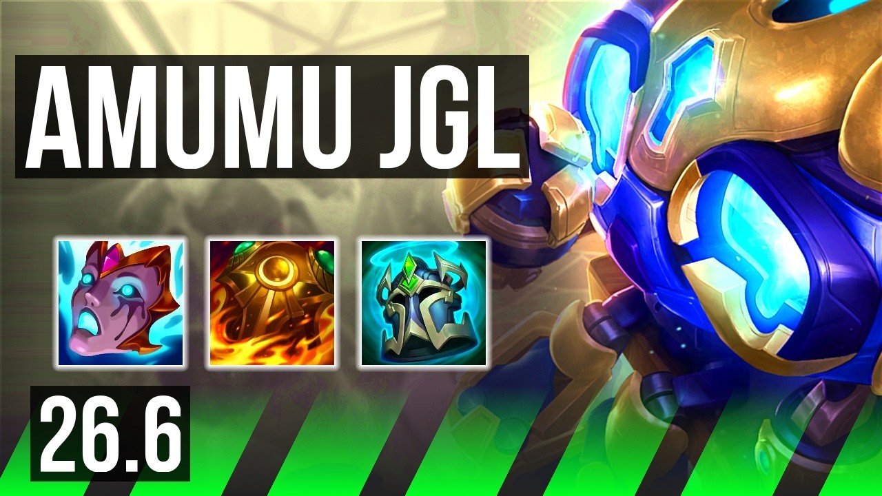AMUMU vs YONE (JGL) | EUNE Mestre | 26.6