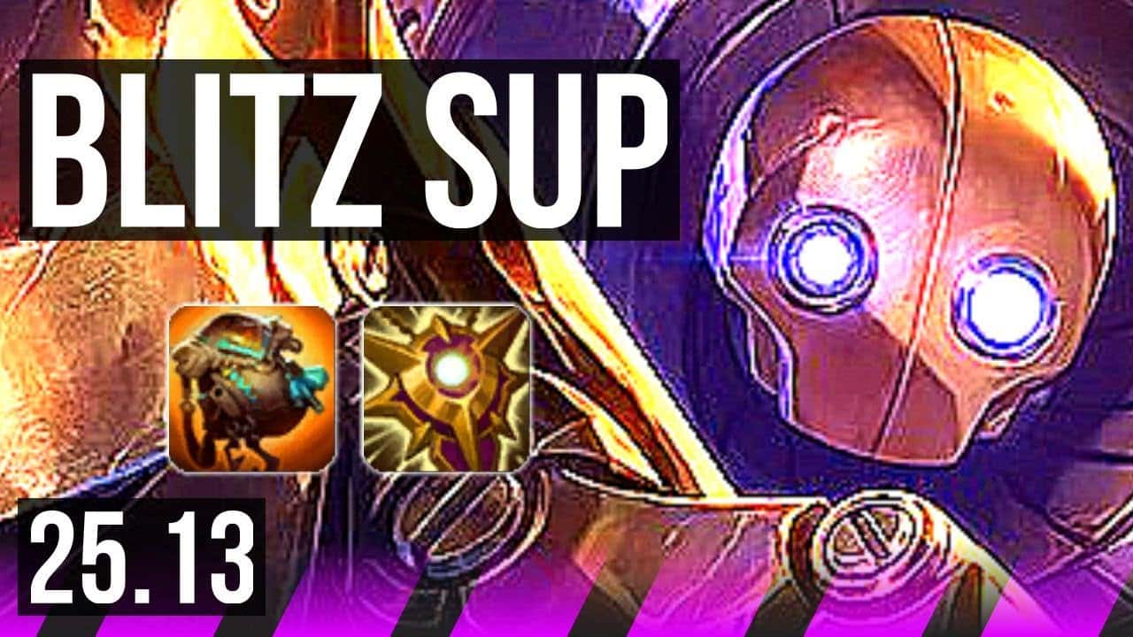 BLITZCRANK & Kai’Sa vs VEL’KOZ & Ezreal (SUP) | KR Master | 25.13
