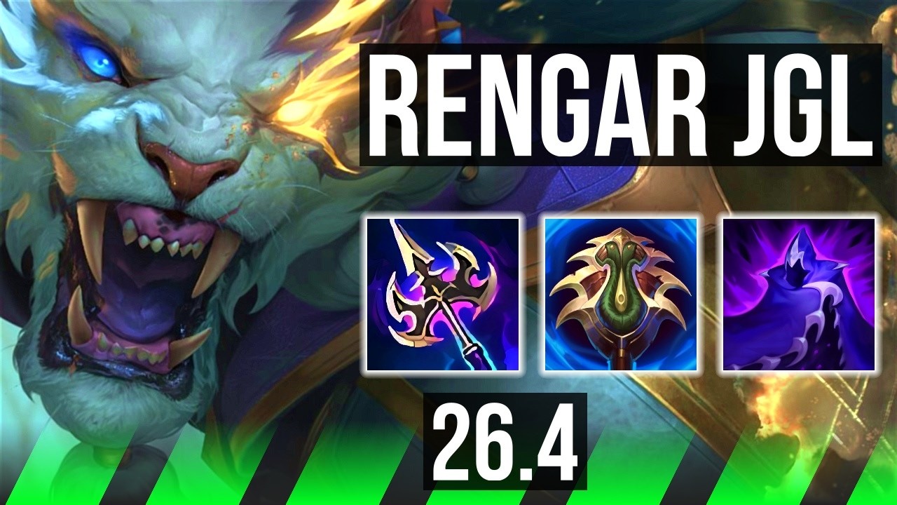 RENGAR vs PANTHEON (JGL) | 78K Dano | EUW Mestre | 26.4