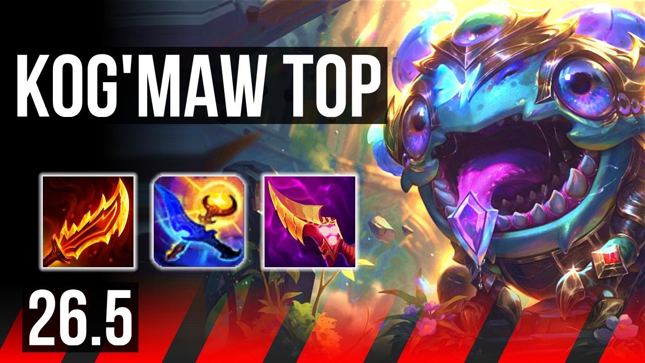 KOG’MAW vs IRELIA (TOP) | EUNE Mestre | 26.5