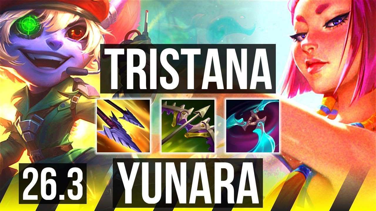 TRISTANA & Braum vs YUNARA & Bard (ADC) | Good KDA: 12/1/7, 51K Dano |&hellip;