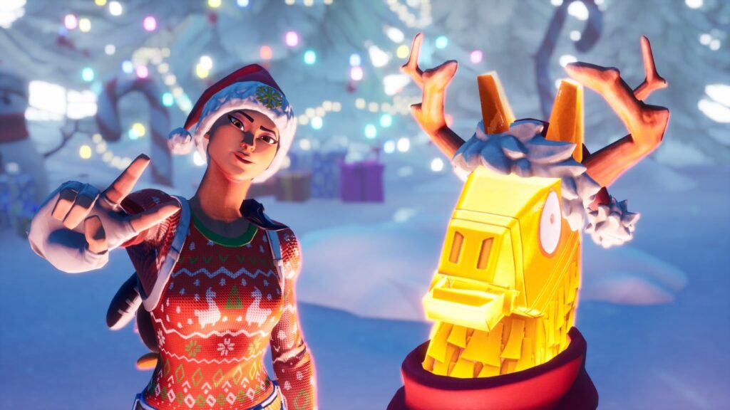 Treinar mira no Fortnite