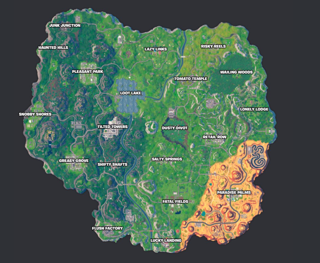 Fortnite raiz? Temporada 5 Capítulo 1 traz mapa original de volta