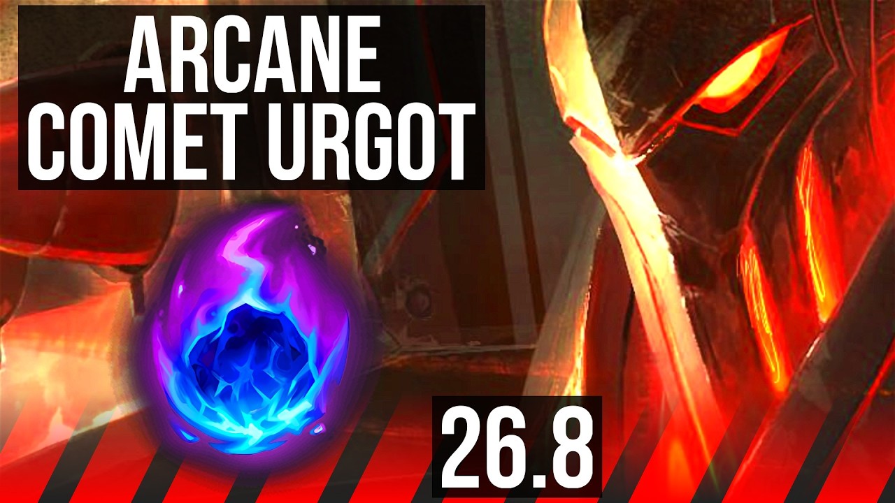 URGOT vs VAYNE (TOP) | Arcane Comet | KR Desafiante | 26.8
