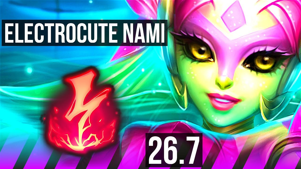 NAMI & Lucian vs NAUTILUS & Tristana (SUP) | Electrocute | EUW Diamante | 26.7