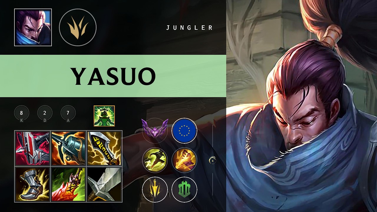 Yasuo Jungle vs Dr. Mundo – EUW Mestre Patch 26.08