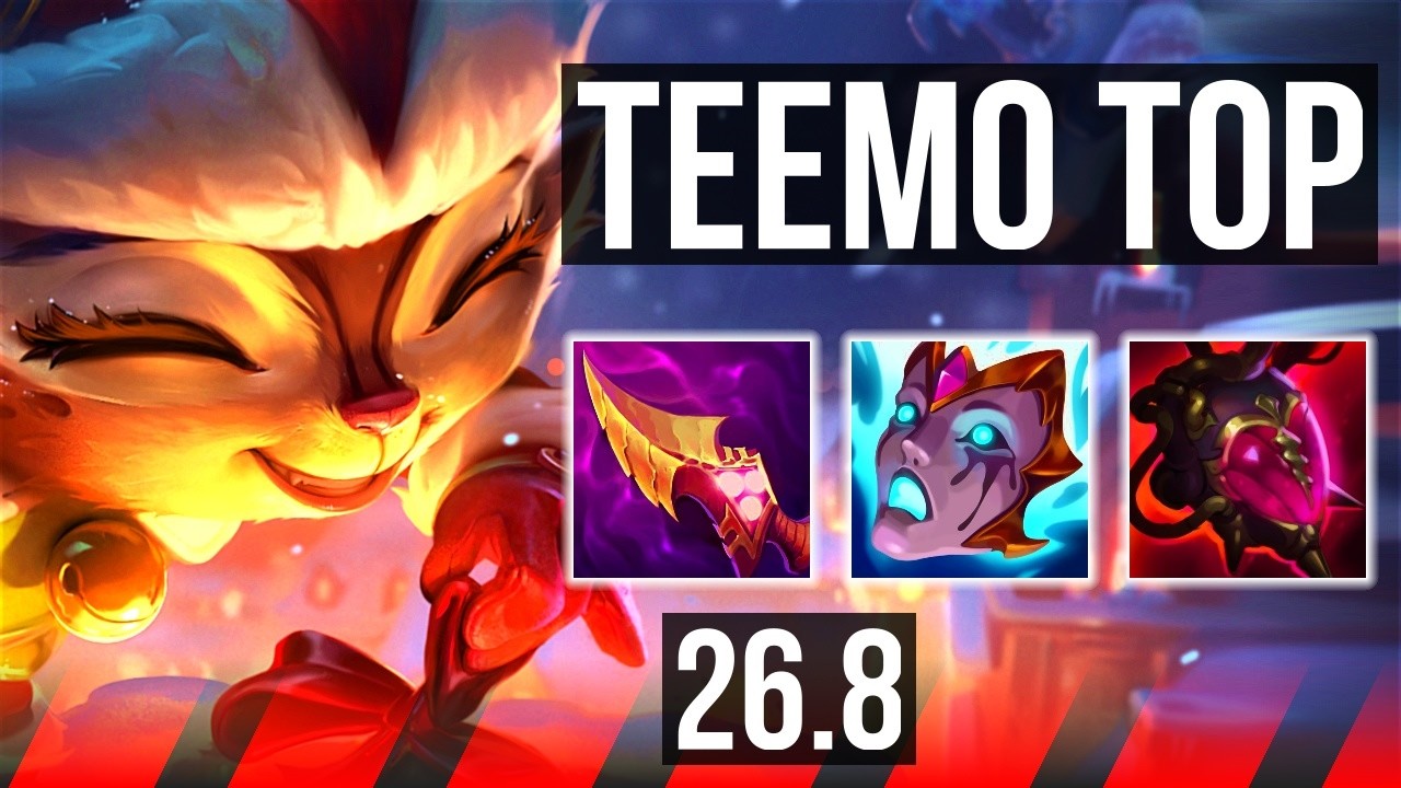 TEEMO vs MORDEKAISER (TOP) | Perfect KDA: 10/0/7 | EUW Diamante | 26.8