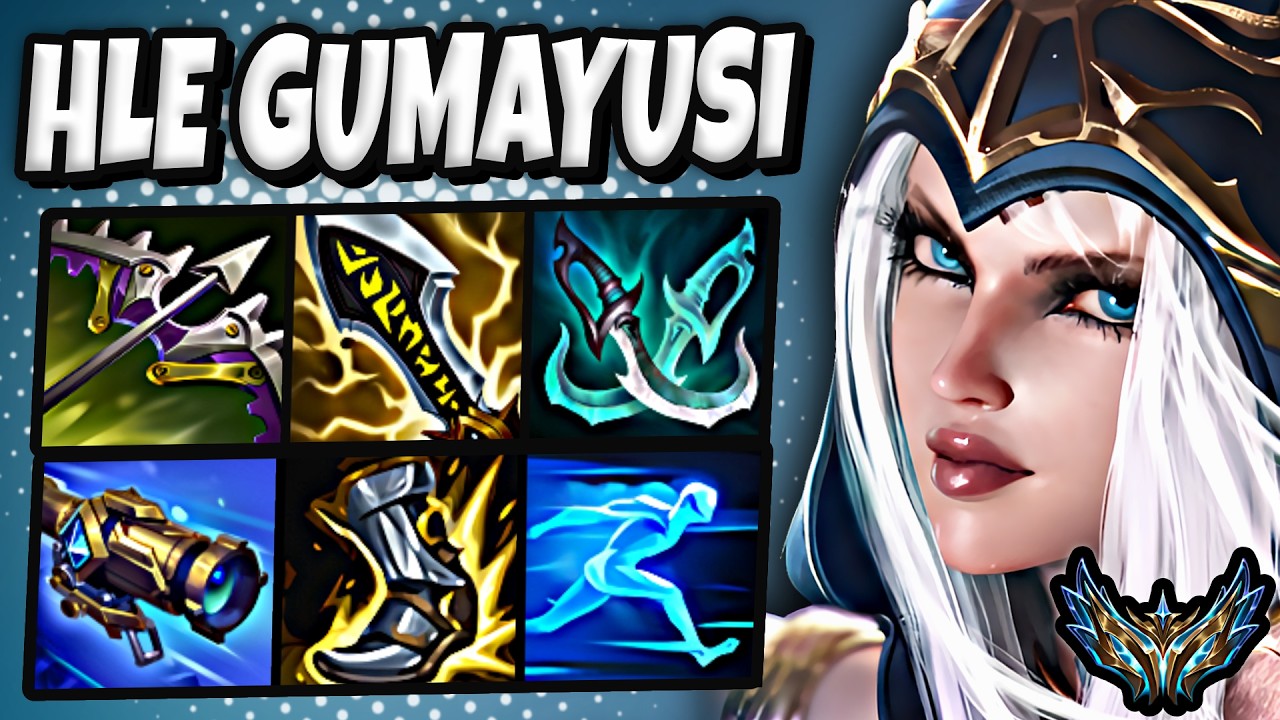 HLE Gumayusi Ashe vs Yunara [ ADC ] Patch 26.8 Korea Desafiante 2494 LP