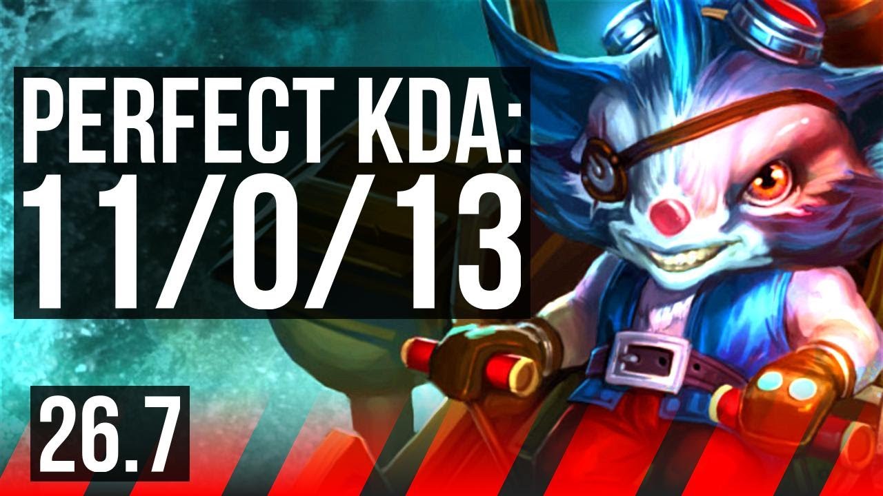 RUMBLE vs RENEKTON (TOP) | Perfect KDA: 11/0/13 | KR Mestre | 26.7