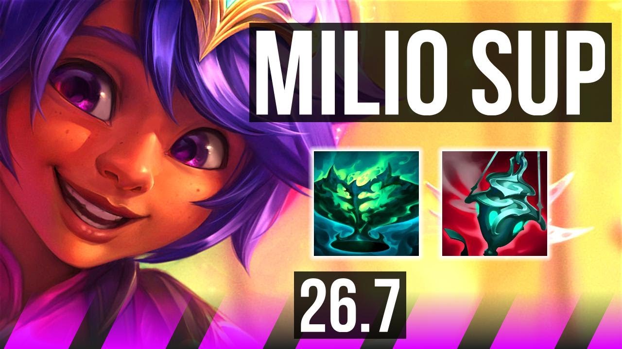 MILIO & Jinx vs SORAKA & Nilah (SUP) | EUW Mestre | 26.7