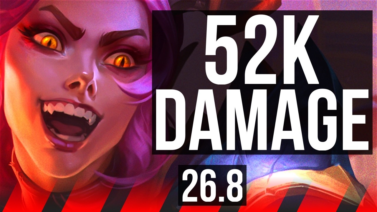 SHYVANA vs GAREN (TOP) | 52K Dano | EUW Mestre | 26.8