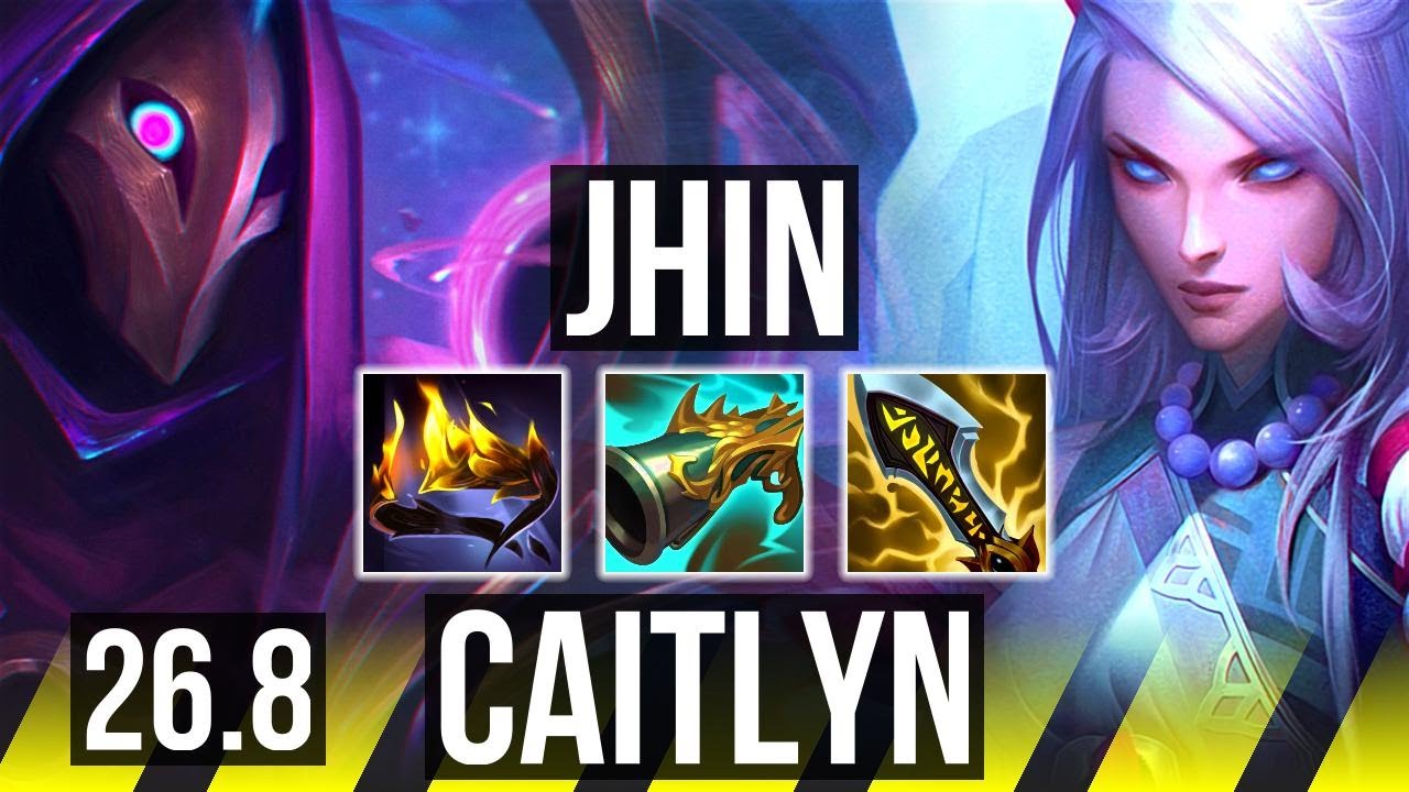 JHIN & Lux vs CAITLYN & Nautilus (ADC) | Good KDA: 22/1/9 | KR Mestre | 26.8