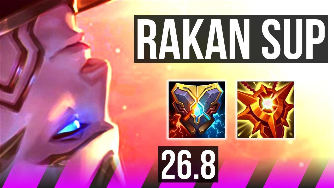 RAKAN & Kai’Sa vs SORAKA & Yunara (SUP) | Good KDA: 0/1/23 | KR Mestre | 26.8