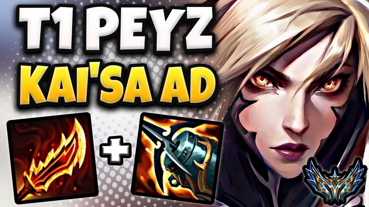 T1 Peyz Kai’Sa vs Ezreal [ ADC ] Korea Desafiante 2422 LP | Patch 26.8