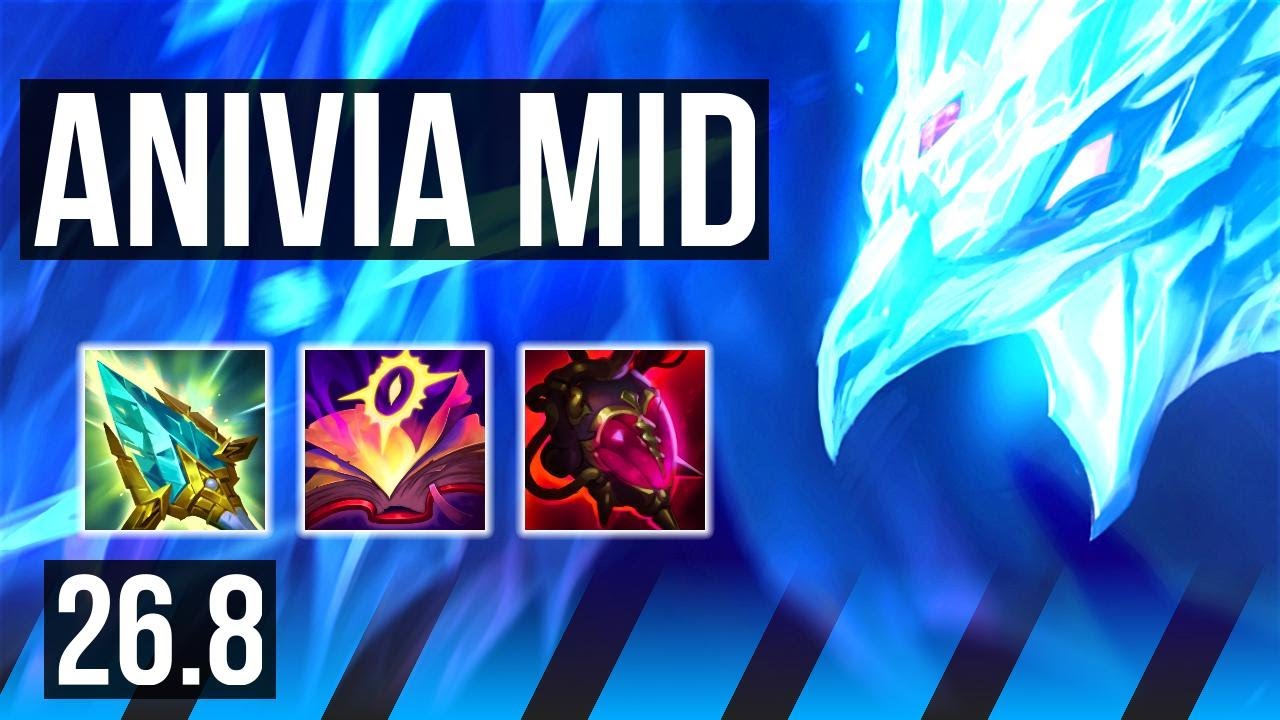 ANIVIA vs AKALI (MID) | Perfect KDA: 14/0/4 | EUW Mestre | 26.8