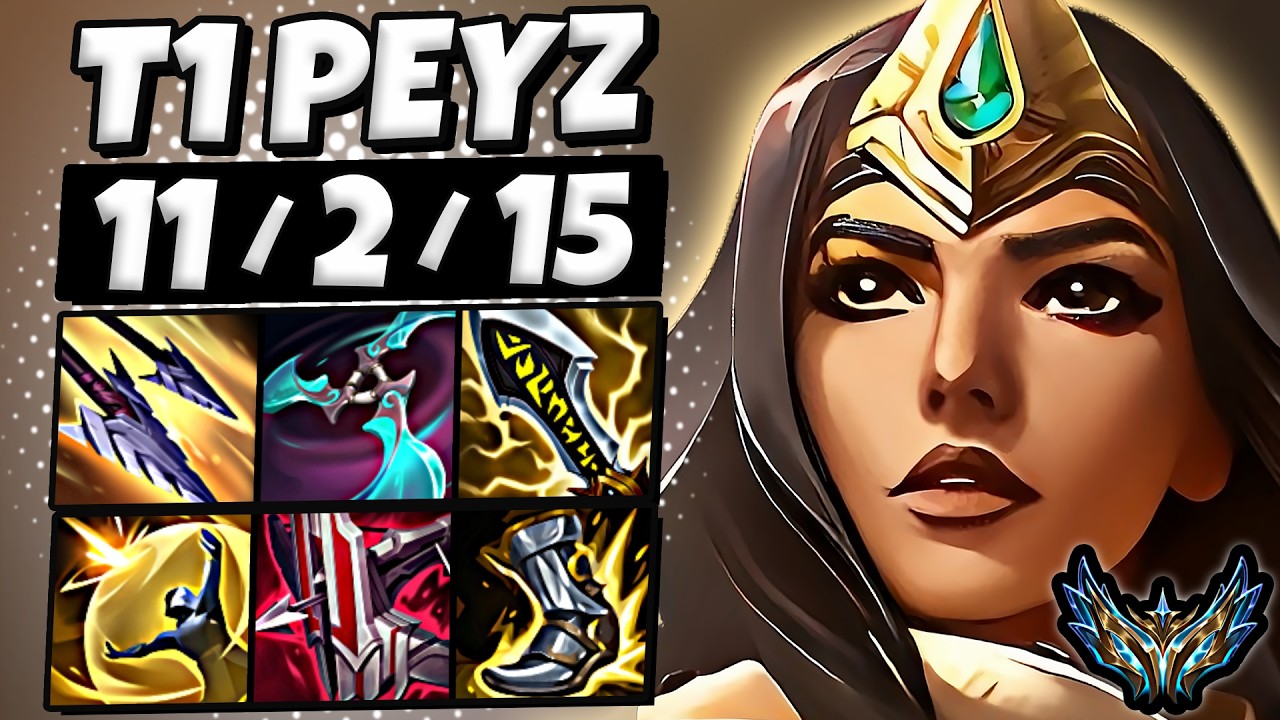 T1 Peyz Sivir vs Ezreal [ ADC ] Korea Desafiante 2375 LP | Patch 26.7