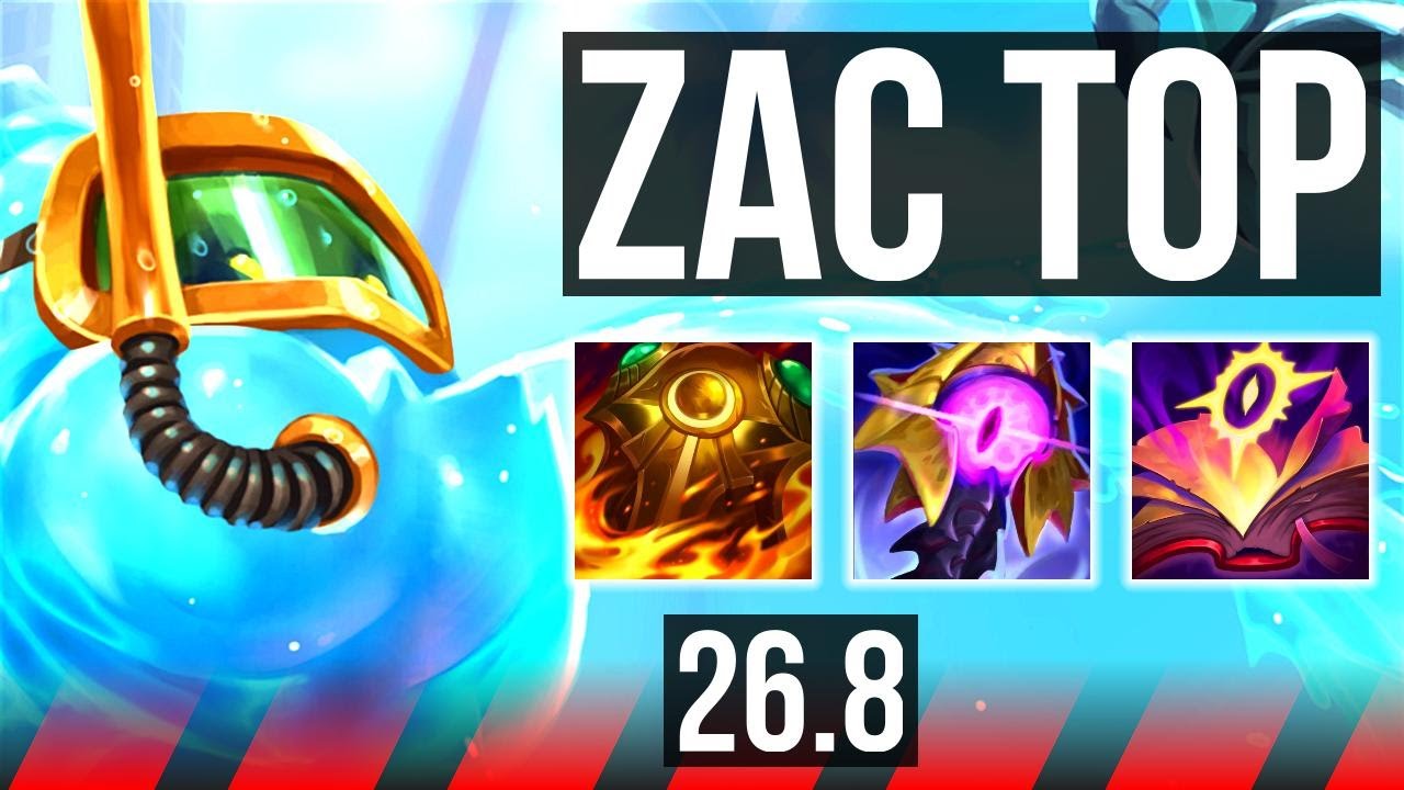 ZAC vs IRELIA (TOP) | KR Diamante | 26.8