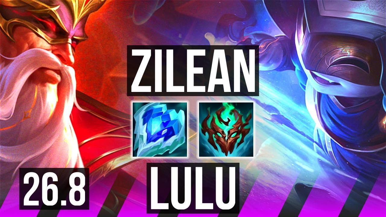 ZILEAN & Mel vs LULU & Jinx (SUP) | EUW Desafiante | 26.8