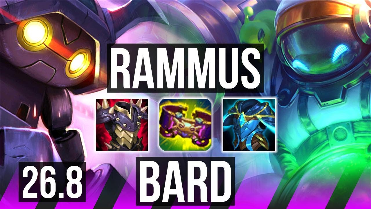 RAMMUS & Ezreal vs BARD & Kalista (SUP) | KR Mestre | 26.8