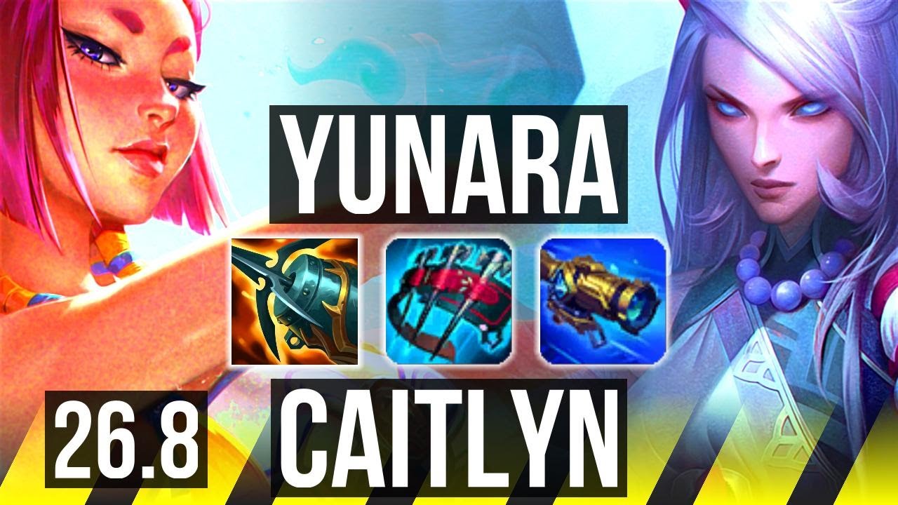 YUNARA & Lulu vs CAITLYN & Janna (ADC) | KR Desafiante | 26.8