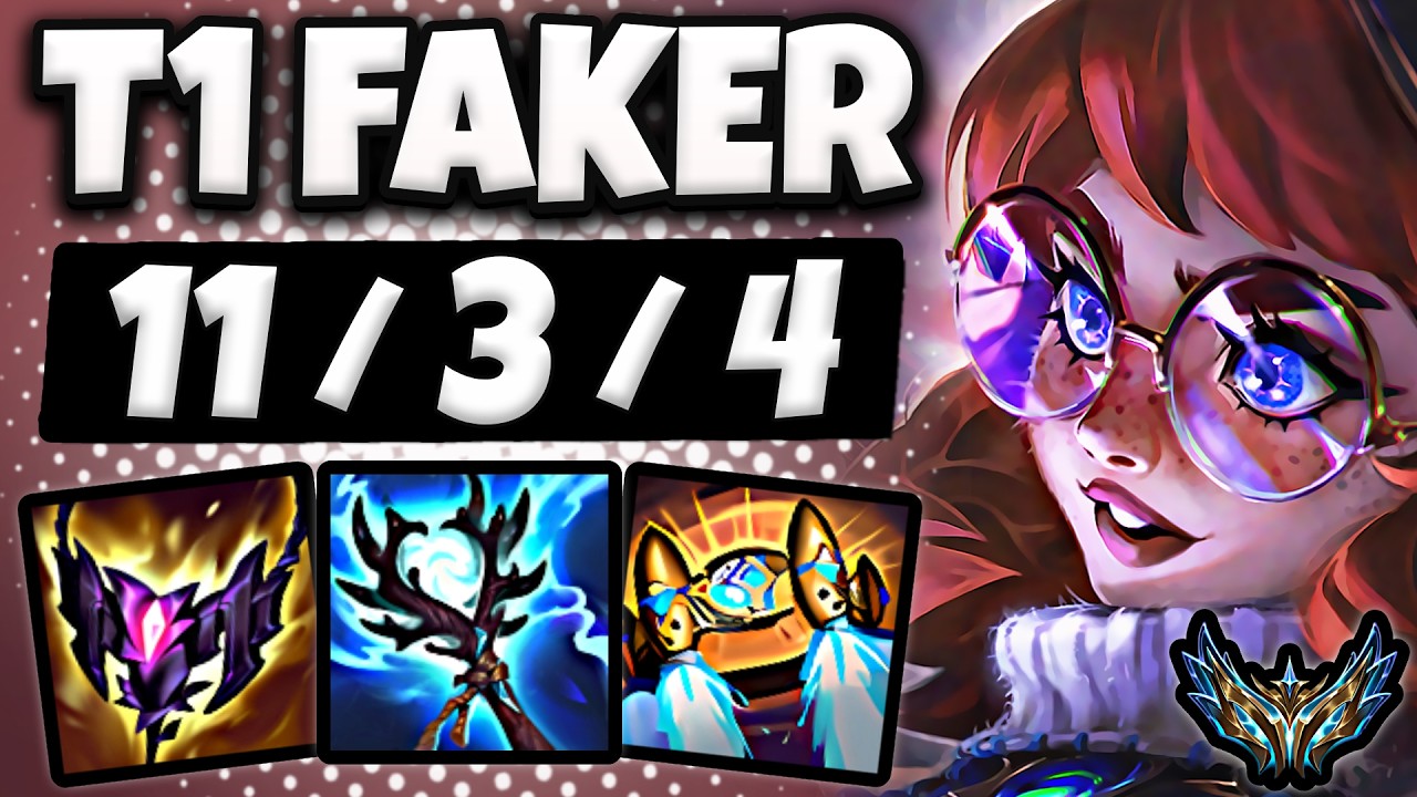 T1 Faker Aurora vs Twisted Fate [ MID ] Korea Desafiante 1852 LP | Patch 26.8