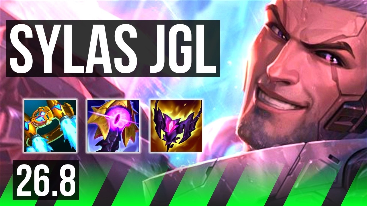 SYLAS vs VIEGO (JGL) | Good KDA: 16/1/10 | KR Mestre | 26.8