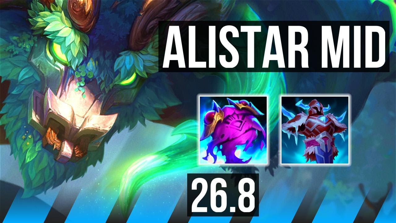 ALISTAR vs VEX (MID) | 18K Dano | NA Mestre | 26.8