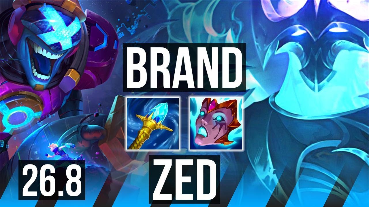 BRAND vs ZED (MID) | KR Mestre | 26.8