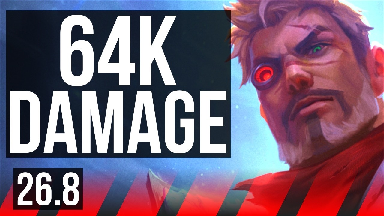 JAYCE vs JAX (TOP) | 64K Dano | EUW Grão-Mestre | 26.8