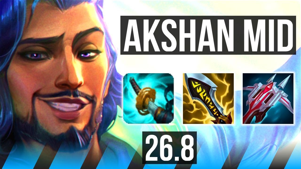 AKSHAN vs IRELIA (MID) | 47K Dano | KR Mestre | 26.8