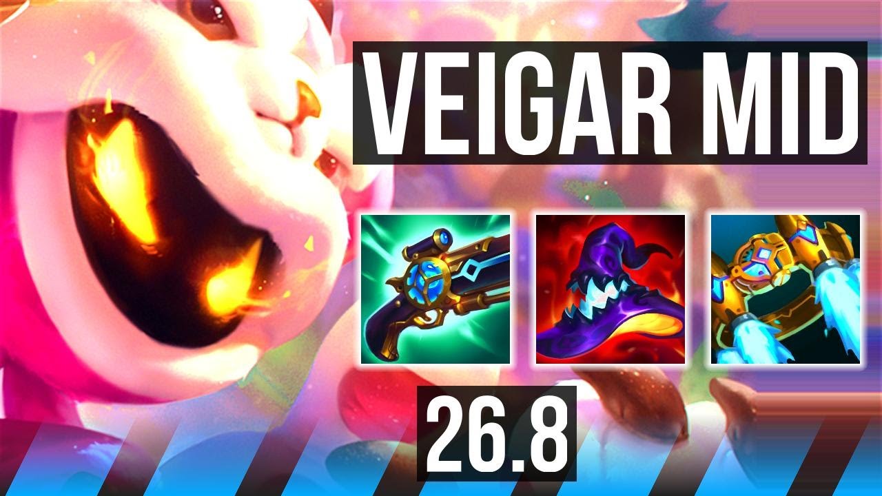 VEIGAR vs ORIANNA (MID) | KR Mestre | 26.8