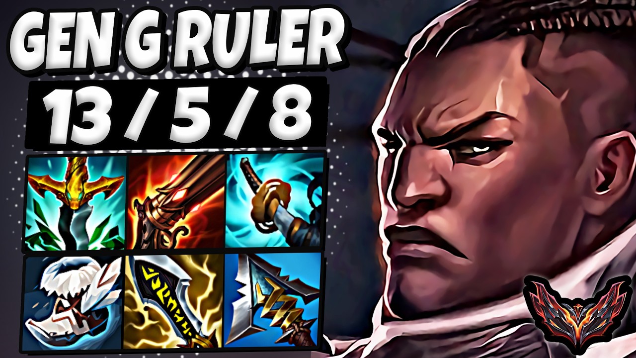 Lucian vs Zeri ADC [ Gen.G Ruler ] Korea Grão-Mestre Patch 26.7 ✅