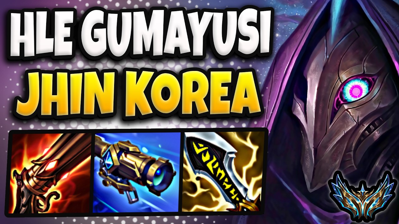 HLE Gumayusi Jhin vs Draven [ ADC ] Patch 26.7 Korea Desafiante 2376 LP