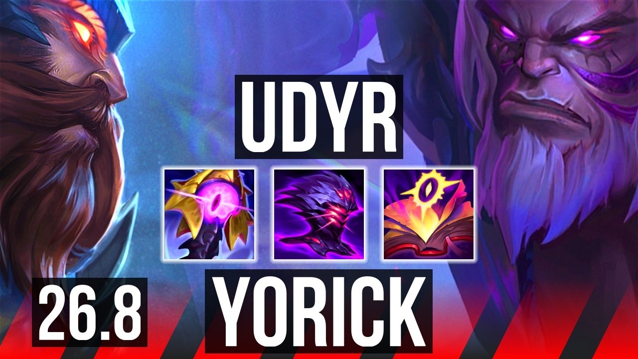 UDYR vs YORICK (TOP) | KR Desafiante | 26.8