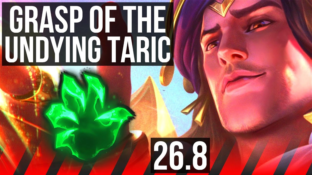 TARIC vs ZED (TOP) | Grasp Of The Undying, 8k gold Retorno | KR Mestre | 26.8