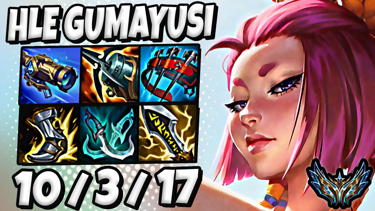 HLE Gumayusi Yunara vs Corki [ ADC ] Korea Desafiante 2512 LP | Patch 26.7