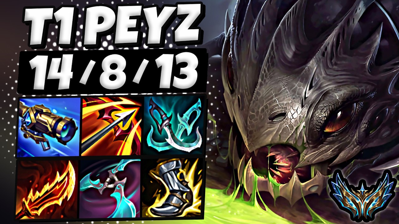 T1 Peyz Kog’Maw vs Yunara [ ADC ] Korea Desafiante 2462 LP | Patch 26.7
