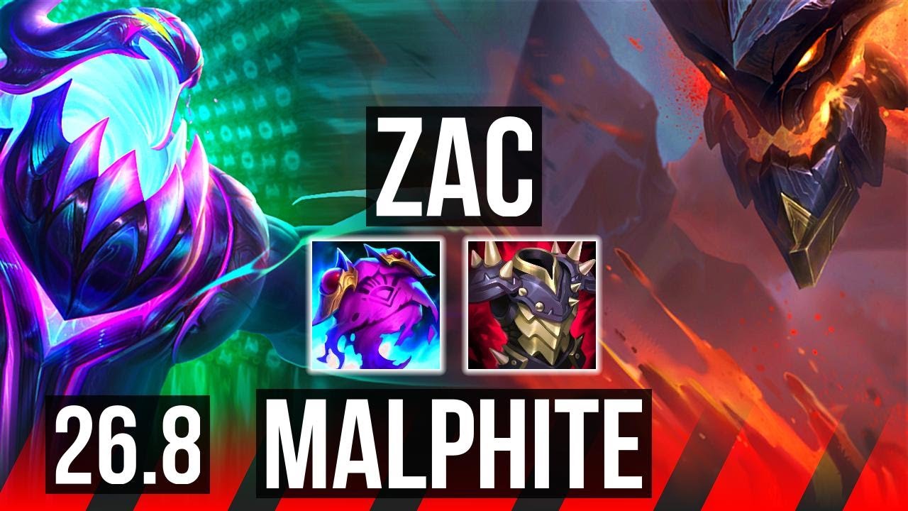 ZAC vs MALPHITE (TOP) | KR Mestre | 26.8