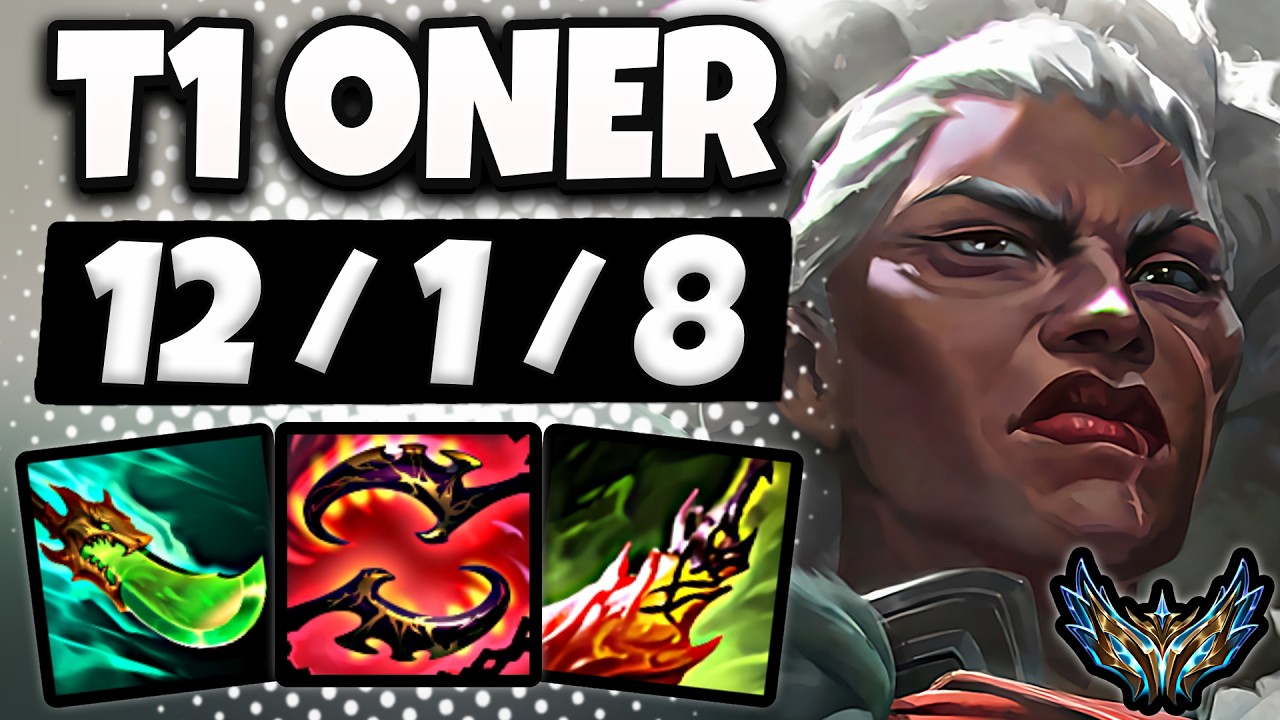 T1 Oner Ambessa vs Lee Sin [ Jungle ] Korea Desafiante 2389 LP | Patch 26.7