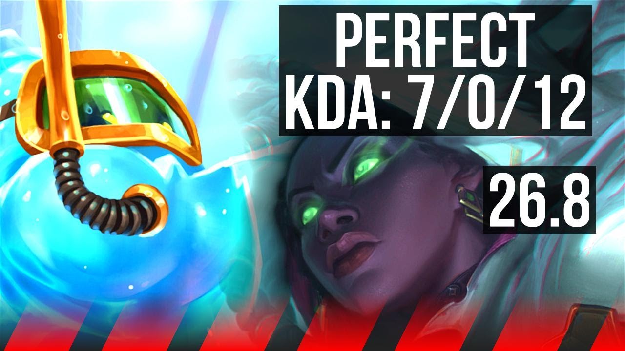 ZAC vs SENNA (TOP) | Perfect KDA: 7/0/12 | KR Mestre | 26.8