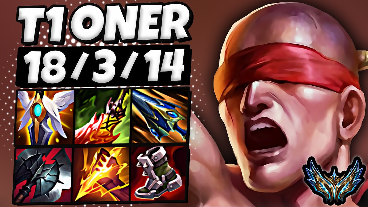 T1 Oner Lee Sin vs Nocturne [ Jungle ] Korea Desafiante 2260 LP | Patch 26.7