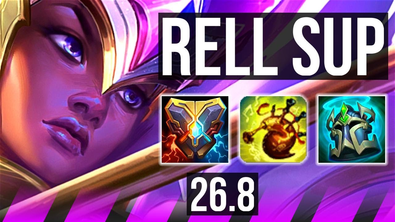 RELL & Kalista vs SONA & Vel’Koz (SUP) | EUW Mestre | 26.8
